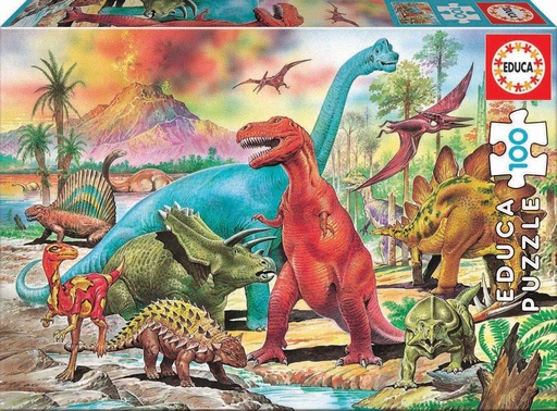 [04013179] PUZ. 100 DINOSAURIOS