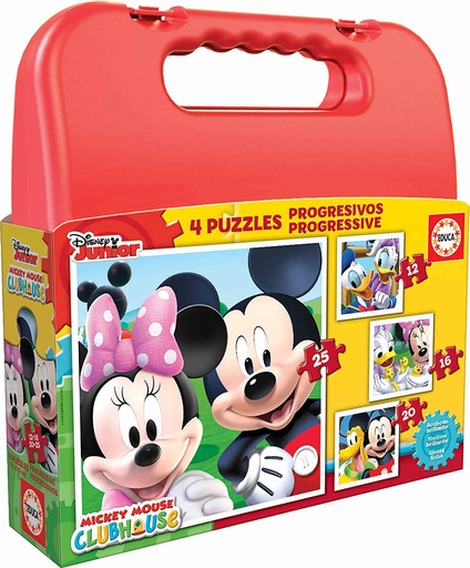 [04016505] PUZ.12+16+20+25 MICKEY MOUSE