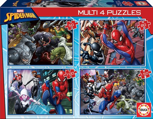 [04018102] PUZ.50+80+100+150 SPIDERMAN
