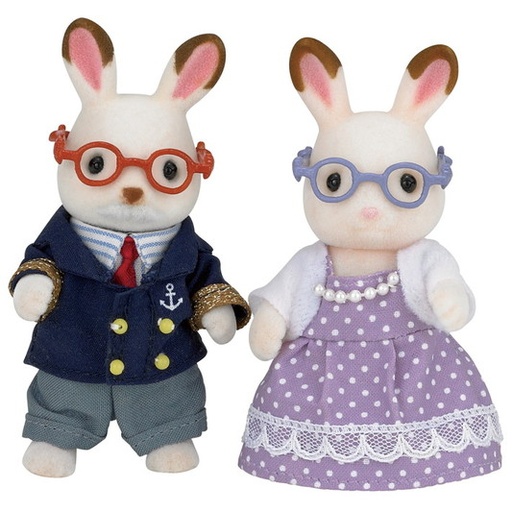 [42805190] ABUELOS CONEJOS CHOCOLATE SYLV
