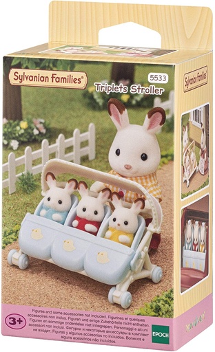 [42805533] CARRITO TRILLIZOS SYLVANIAN