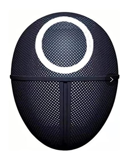 [48300321] MASCARA JUEGO CALAMAR CIRCULO