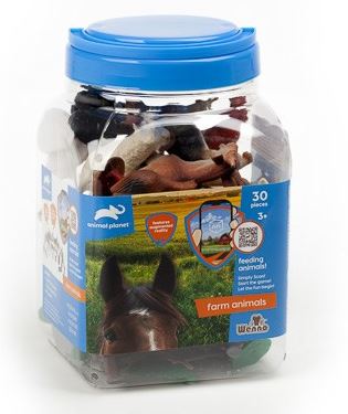[48340465] ANIMALES GRANJA SET 30