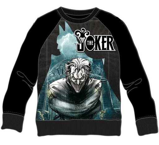 [64954463] SUDADERA JOKER ASYLUM NEG.T.XS