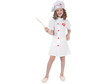 [92787368] DISFRAZ CHEF NIÑA
