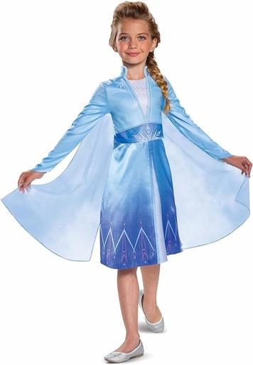 [92405079] DISFRAZ FROZEN 2 ELSA T.5/6
