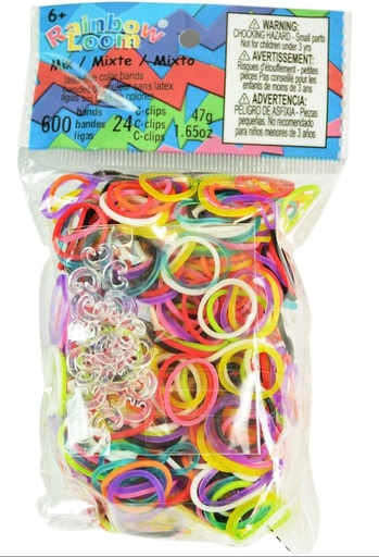 [02500011] SET GOMAS RAINBOW LOOM