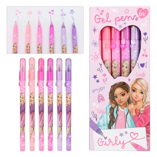 [50212191] BOLIGRAFOS GEL GIRLY TOP MODEL