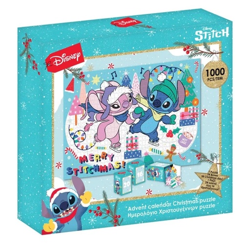 [06370558] CALENDARIO ADVIENTO STITCH