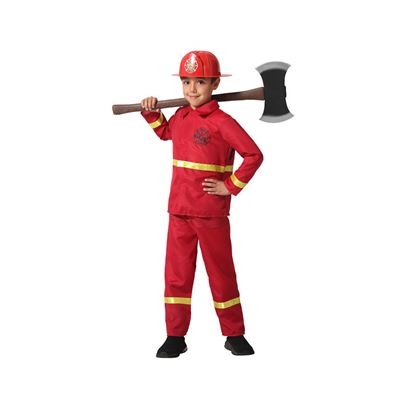 [01867232] DISFRAZ BOMBERO T.5-6