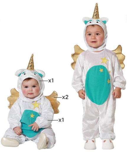 [01871952] DISFRAZ UNICORNIO +24 M.