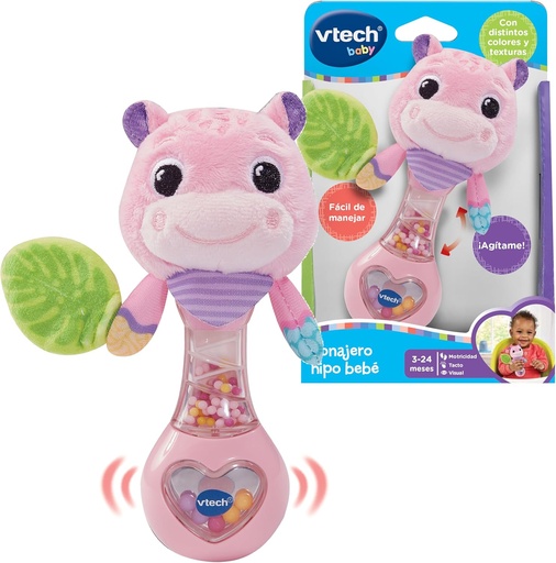 [37377357] SONAJERO HIPO BEBE ROSA