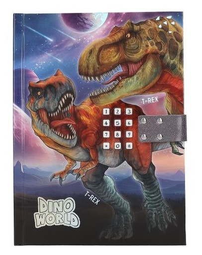 [50213581] DIARIO DINO WORLD CODIGO/SON.