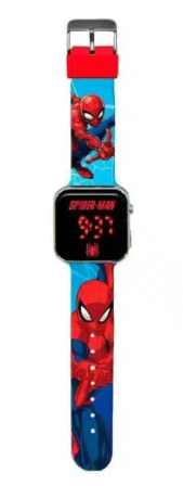 [12488716] RELOJ LED SPIDERMAN