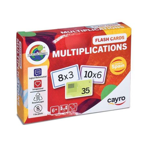 [19375510] BARAJA FLASH CARDS MULTIPLIC.