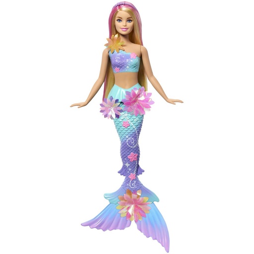 [24528792] BARBIE SIRENA FLORECE RUBIA