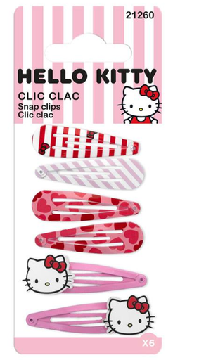 [06221260] CLIC CLAC PELO HELLO KITTY (6)