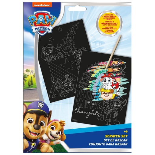[12489191] SET SCRATCH ART PAW PATROL