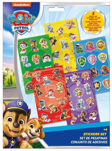 [12489192] SET STICKERS PAW PATROL