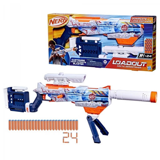 [25534713] NERF LOAD OUT ARTIC ZEROSTRIKER