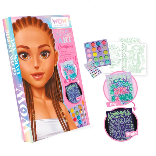 [12489282] SET ARTISTICO LAMINAS WOW G.
