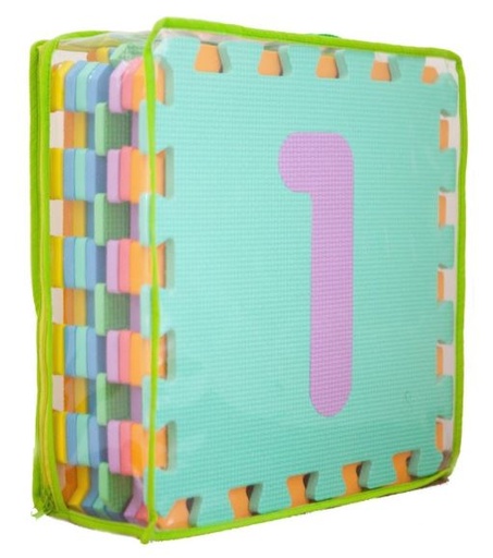[86003102] SET 9 P.FOAM 30x30 NUMEROS