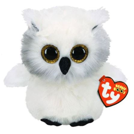 [30136305] B.BOO BUHO BLANCO AUSTIN 15 CM.