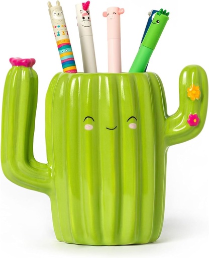 [23862014] PORTALAPICES CERAMICA CACTUS