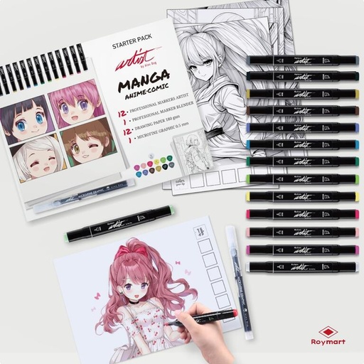 [59919133] STARTER PACK MANGA ANIME 26 P.