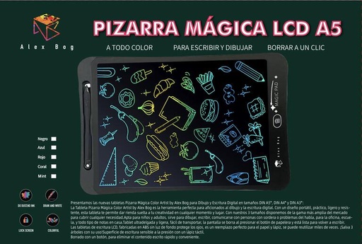 [59918778] PIZARRA MAGICA LDC A4 3 COL.