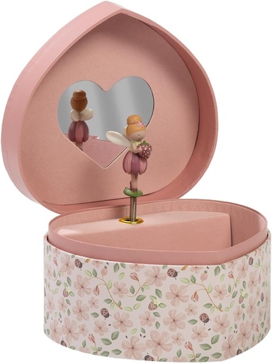 [64012620] CAJA MUSICA JOYERO CORAZON