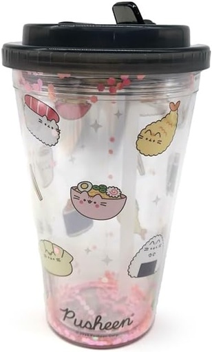 [01520211] VASO GATO PUSHEEN SUSHI CLUB