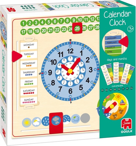 [09560698] RELOJ CALENDARIO
