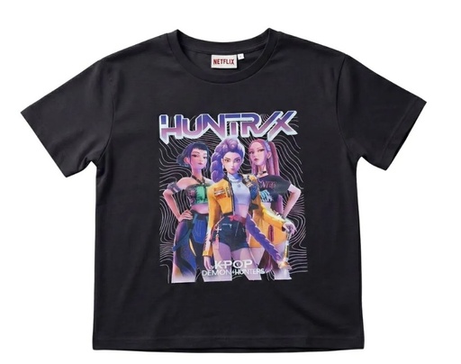 [58391588] CAMISETA K-POP NEGRA T.14