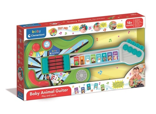 [06617615] BABY GUITARRA ANIMALES