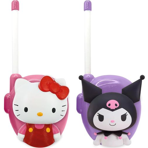 [12489162] WALKIE TALKIE HELLO KITTY 3D