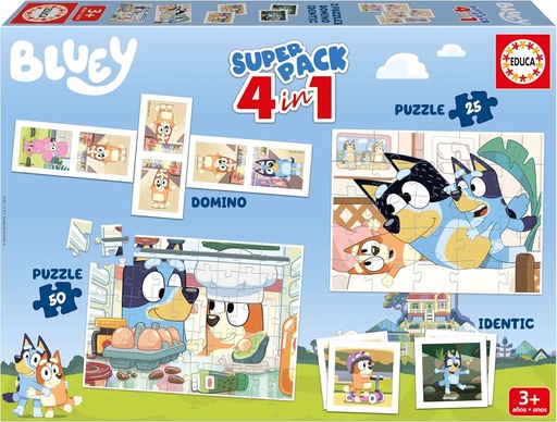 [04020475] SUPERPACK BLUEY 4 EN 1