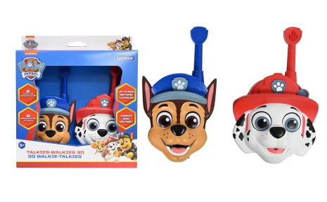 [48310595] WALKIE TALKIES 3D PAW PATROL