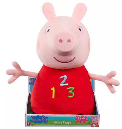 [02583370] PEPPA PIG PARLANCHINA 1 2 3