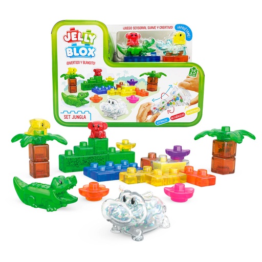 [03505907] JELLY BLOX SET JUNGLA
