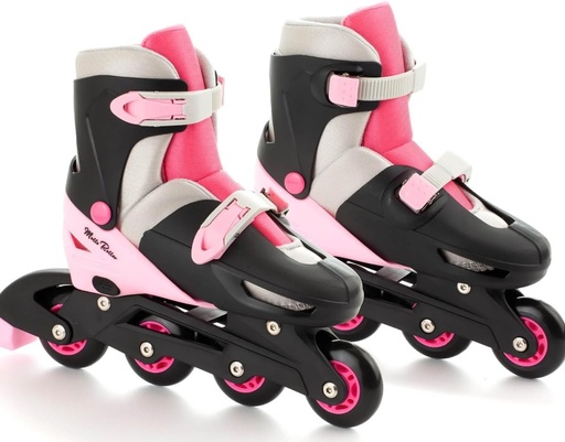 [26523215] PATINES 4 EN LINEA ROSA