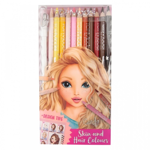 [50205678] LAPICES P/COLOREAR PIEL Y PELO TOP MODEL