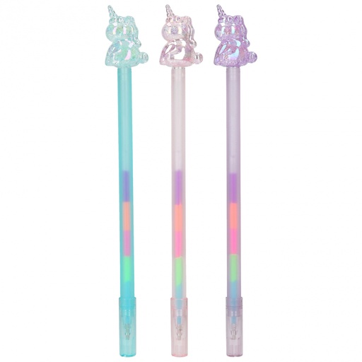 [50211904] BOLIGRAFO GEL UNICORNIO YLVI