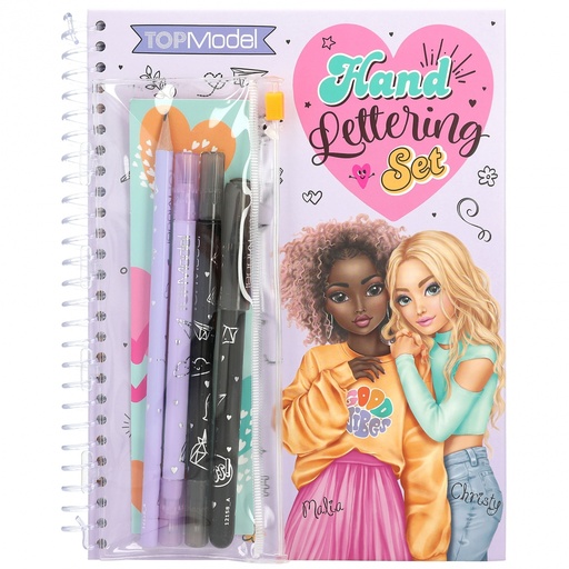 [50212158] SET HAND LETTERING TOP MODEL