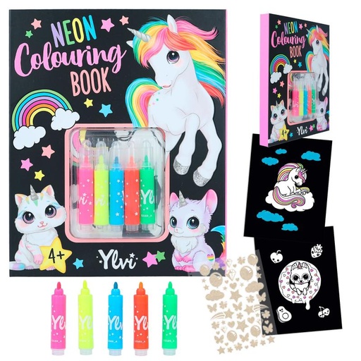 [50212169] LIBRO COLOREAR NEON YLVI