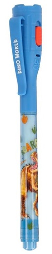 [50212204] BOLIGRAFO SECRETO LUZ LED DINO WORLD