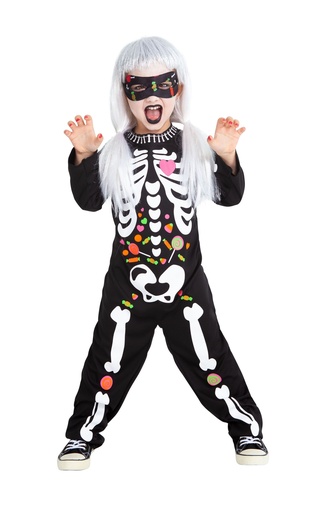 [78986736] DISFRAZ ESQUELETO CANDY T.M