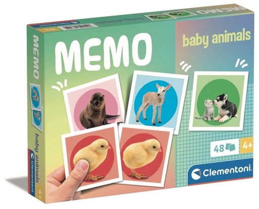 [06618315] MEMO POCKET-BABY ANIMALS