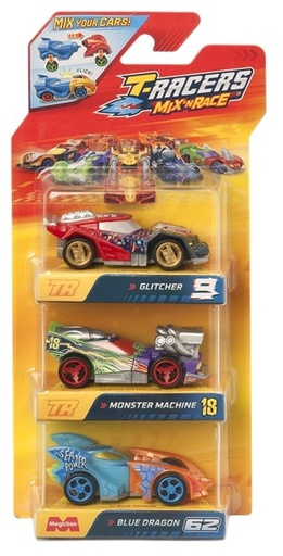 [49603206] T-RACERS MIX´N RACE PACK 3