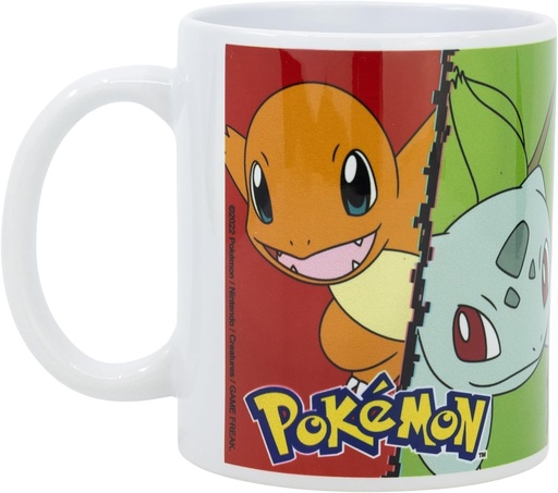 [33599483] TAZA POKEMON PERSONAJES 325 ML.